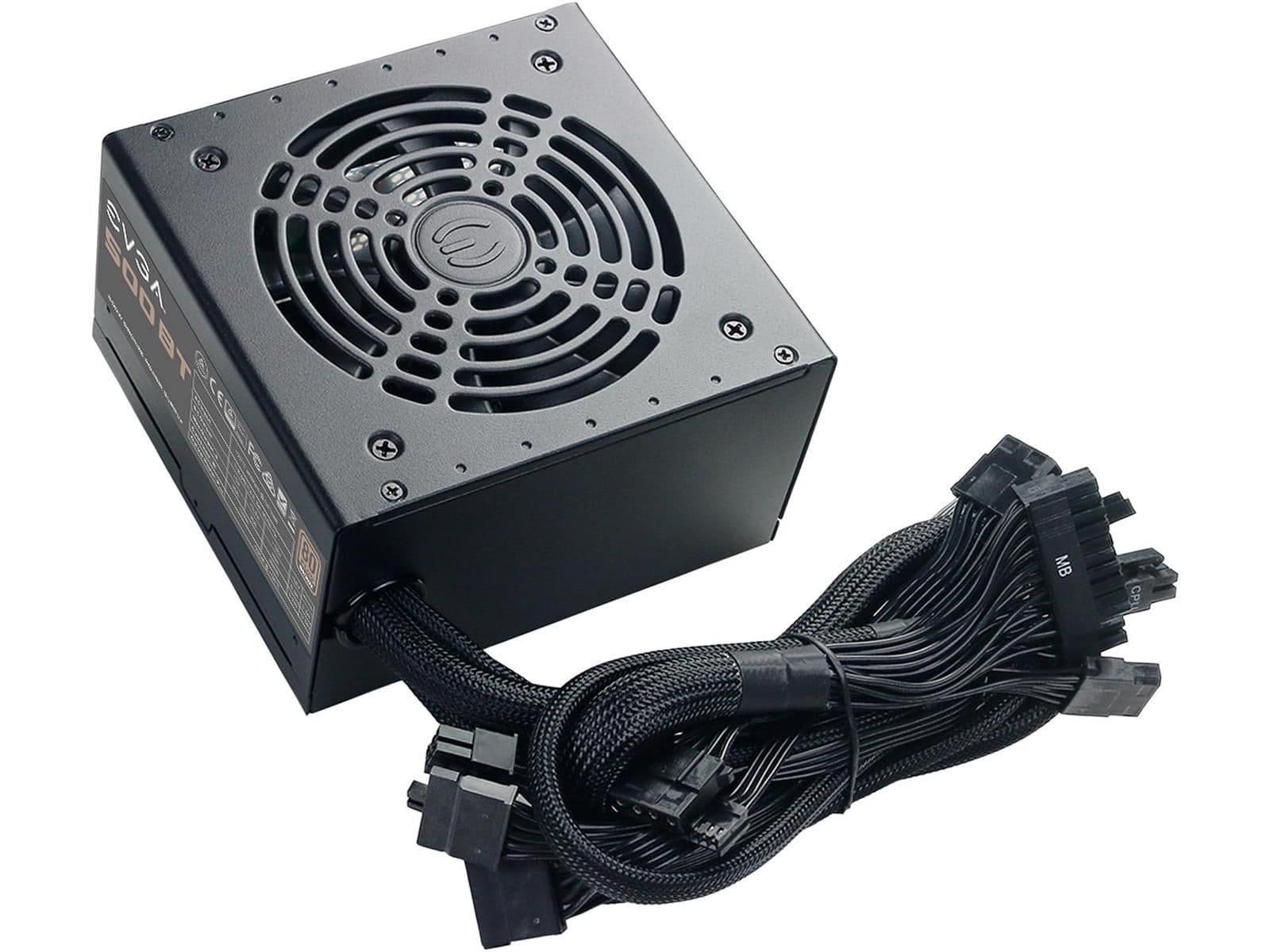 EVGA 500 BT Black 500W Non-Modular 80+ Bronze Certified ATX main image