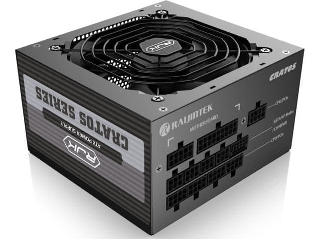 RAIJINTEK CRATOS 1200W Fully Modular 80+ Gold Certified ATX image