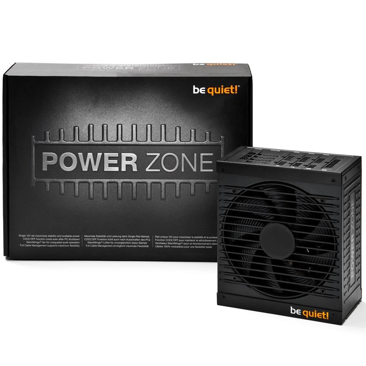 be quiet! Power Zone ATX 750W Fully Modular 80+ Bronze Certified main image
