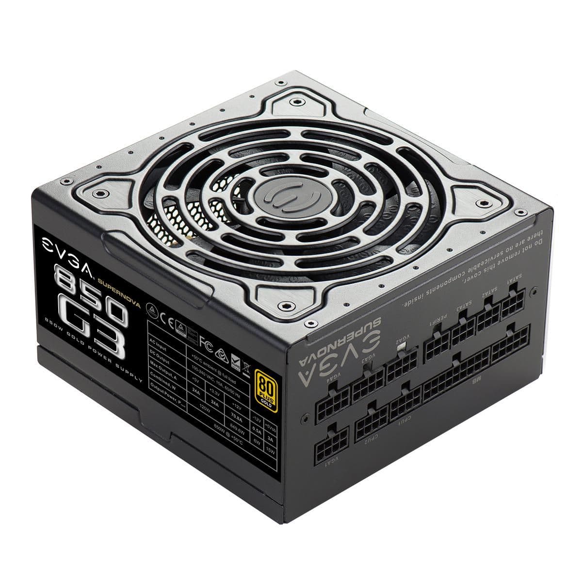 EVGA SuperNOVA 850 G3 850W Fully Modular 80+ Gold image