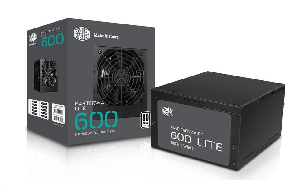 Cooler Master 600W MasterWatt Lite 230V ATX 600W Non-Modular 80+ Certified main image
