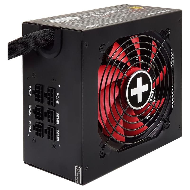 Xilence Performance A+ III Black / Red 550W Non-Modular 80+ Bronze Certified image