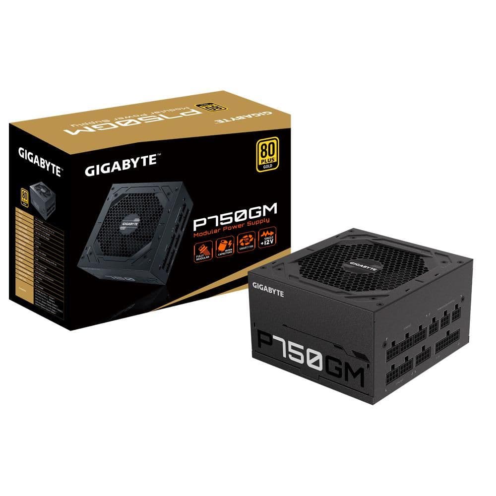 Gigabyte P750GM Black 750W Fully Modular 80+ Gold main image
