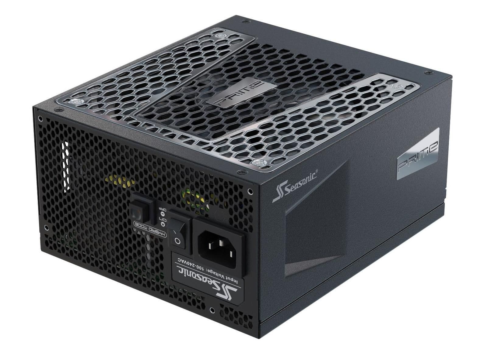 SeaSonic PRIME PX Black / Silver ATX 650W 80+ Platinum Certified Fully Modular image