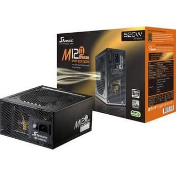 SeaSonic M12II ATX 520W Fully Modular 80+ Bronze Certified image