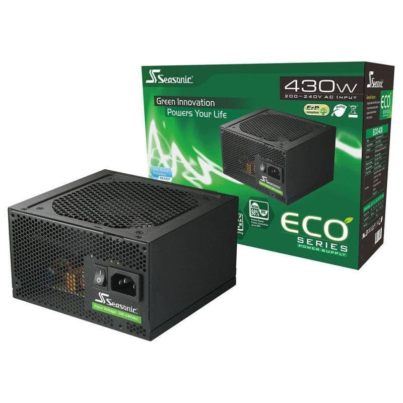 SeaSonic ECO 430W Non-Modular 80+ Bronze Certified ATX image
