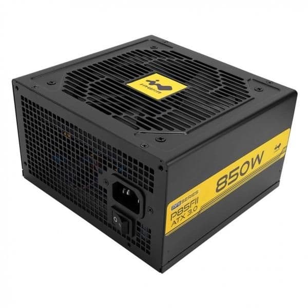 In Win P85FII Black / Yellow ATX 850W Non-Modular 80+ Gold Certified image