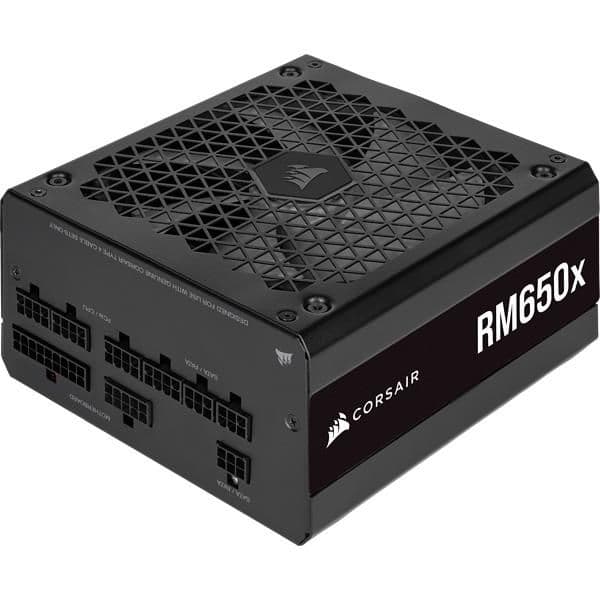 Corsair RM650x (2021) Black 650W Fully Modular ATX 80+ Gold Certified image