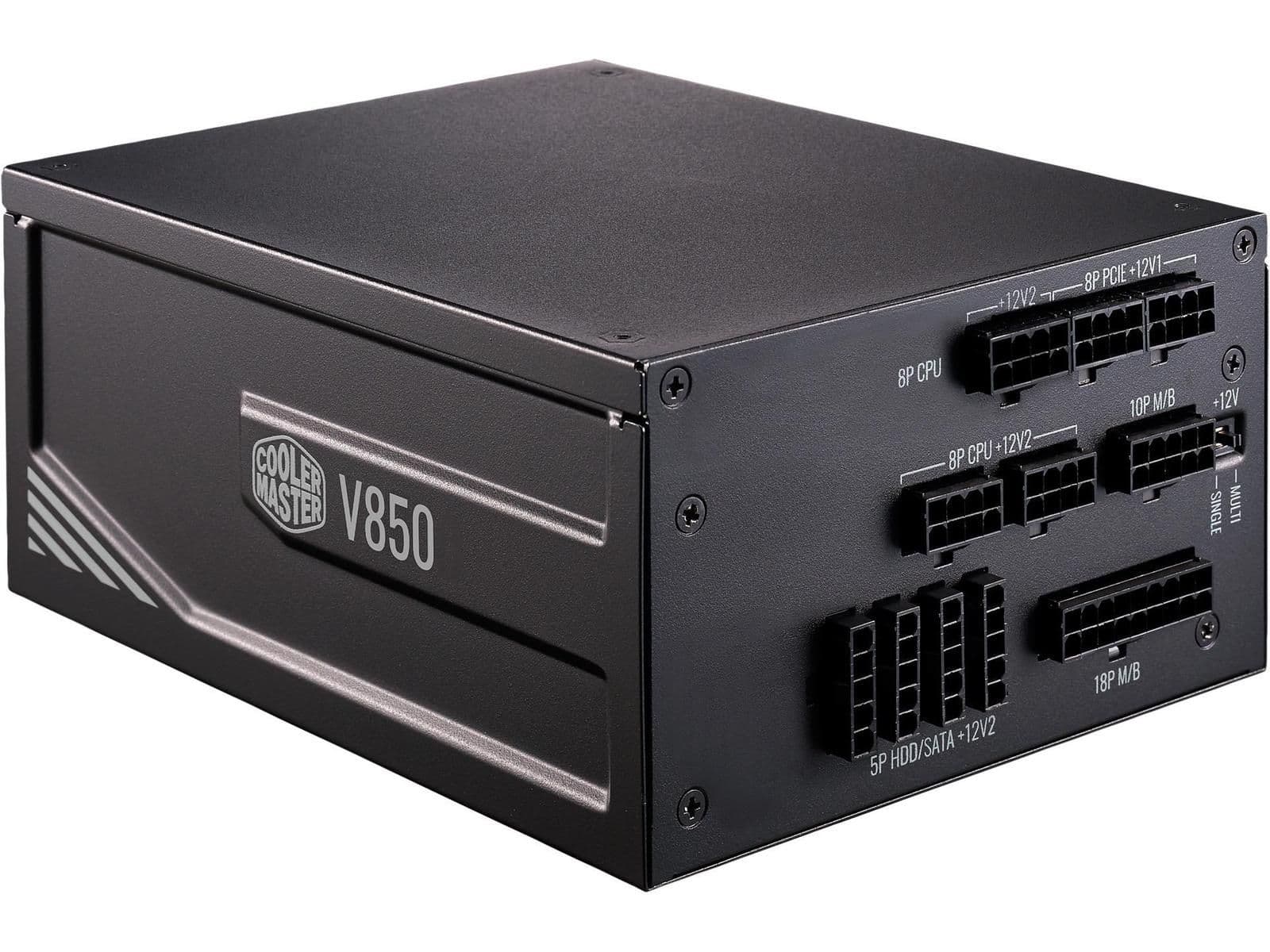 Cooler Master V850 Platinum Black 850W Fully Modular 80+ Platinum Certified ATX image