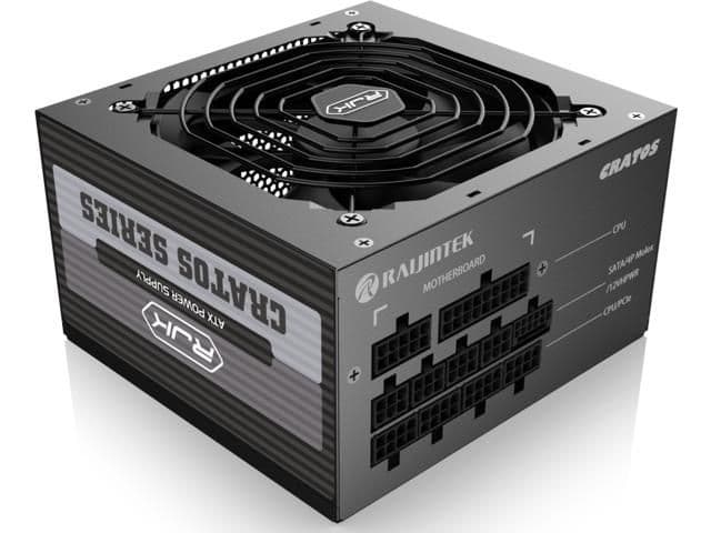 RAIJINTEK CRATOS Black ATX 850W Fully Modular 80+ Gold Certified main image