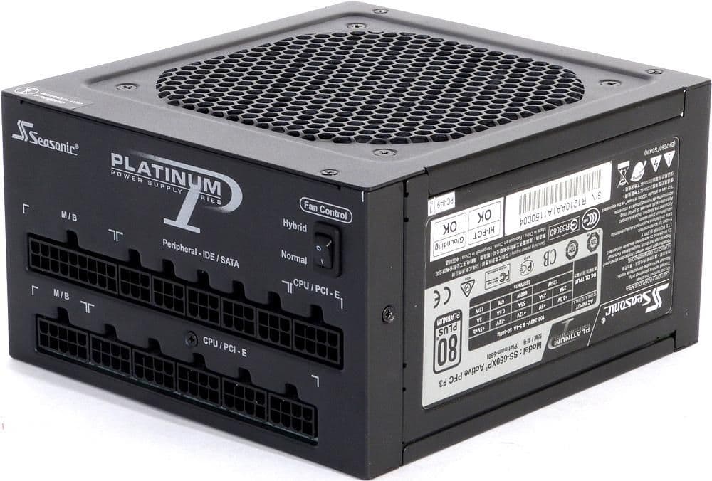 SeaSonic Platinum 760W Fully Modular 80+ Platinum main image
