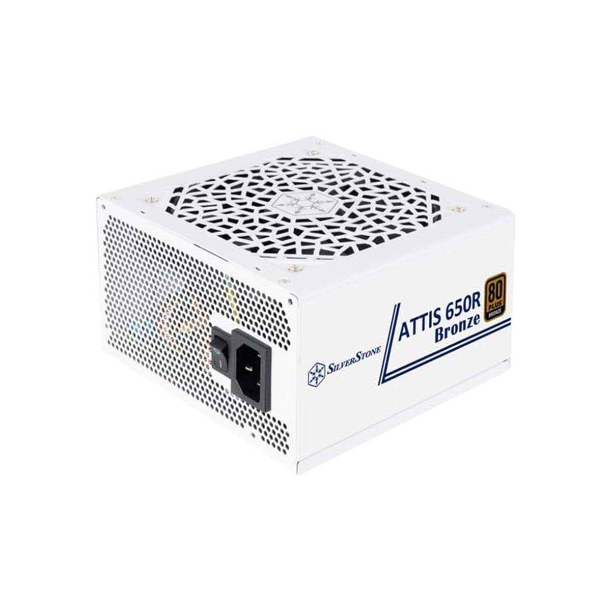 Silverstone ATTIS 650R White ATX Certified 650W Non-Modular 80+ Bronze image