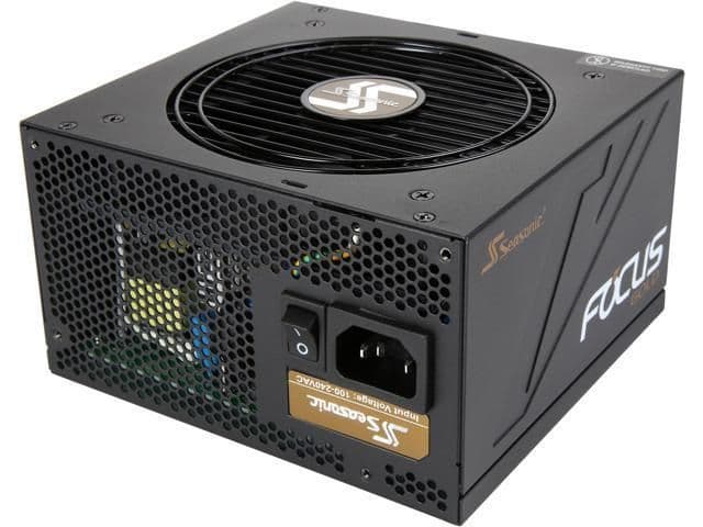 SeaSonic FOCUS Black 550W Semi-Modular 80+ Gold Certified image