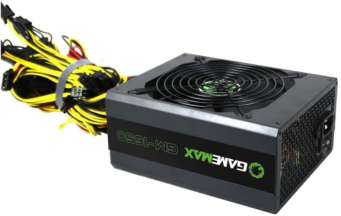 GameMax GM Black ATX 1650W Non-Modular 80+ Gold Certified image