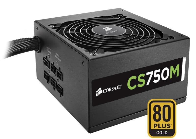 Corsair CS750M ATX 750W Semi-Modular 80+ Gold Certified main image
