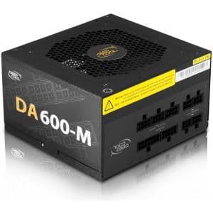 Deepcool DA600-M 600W Fully Modular 80+ Bronze Certified ATX image