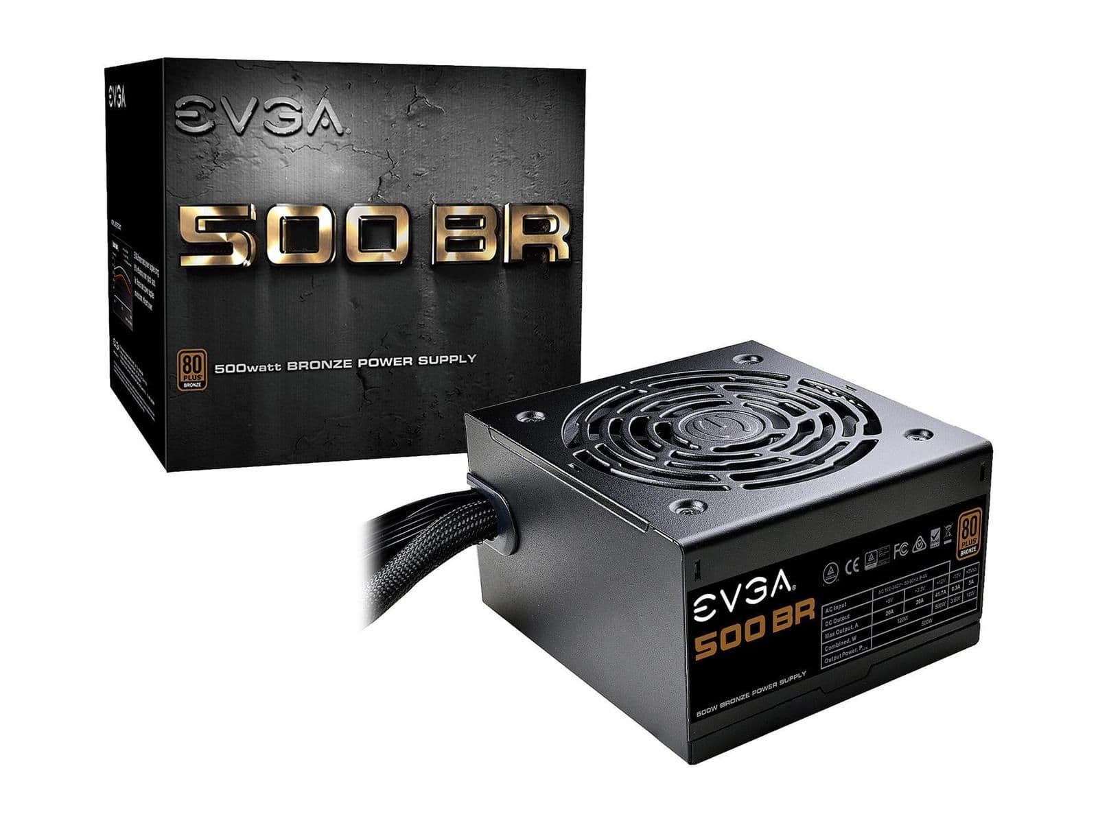 EVGA 500 BR ATX 500W Non-Modular 80+ Bronze Certified main image