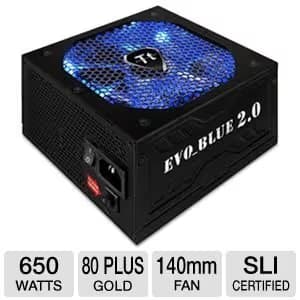 Thermaltake EVO_Blue 650W Semi-Modular 80+ Gold Certified main image