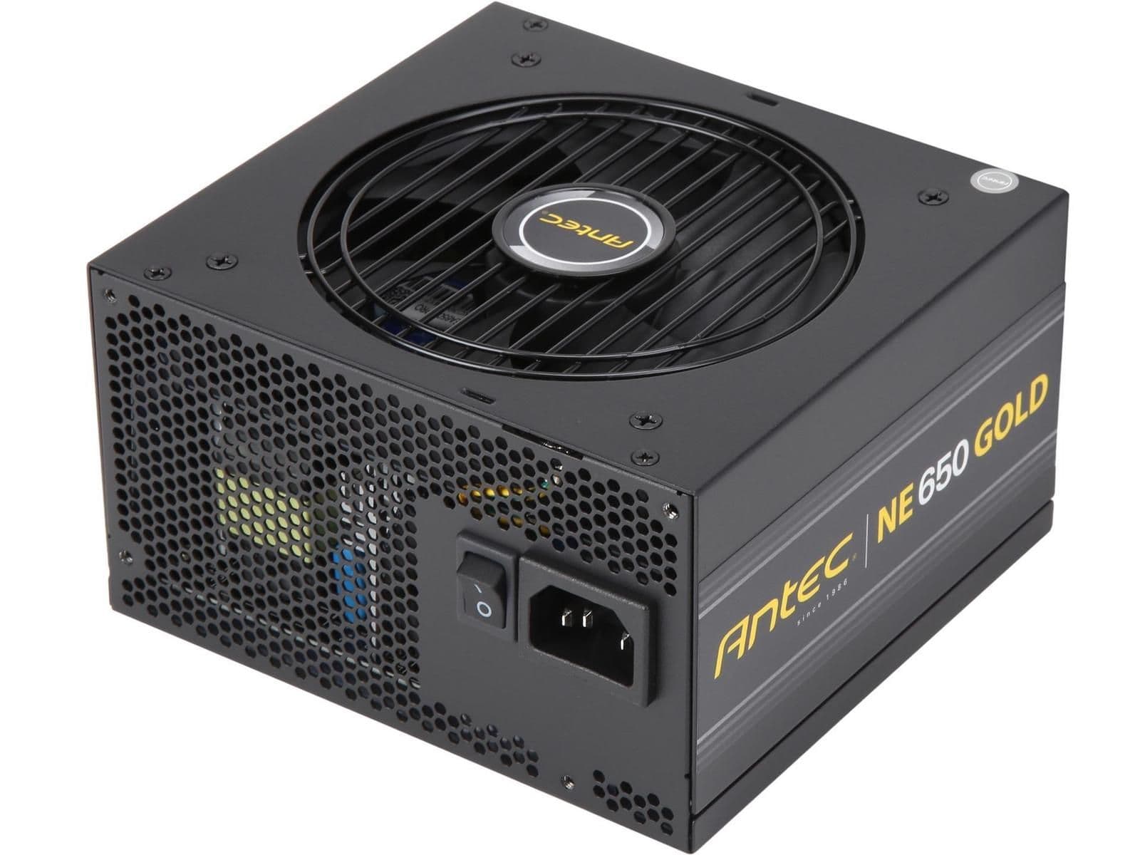 Antec NeoECO 650 Gold Black 650W Semi-Modular 80+ Gold Certified ATX image