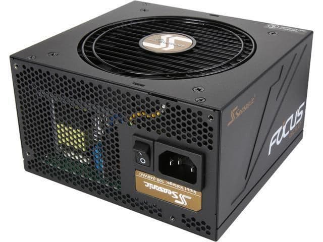 SeaSonic FOCUS Black 650W Semi-Modular 80+ Gold main image