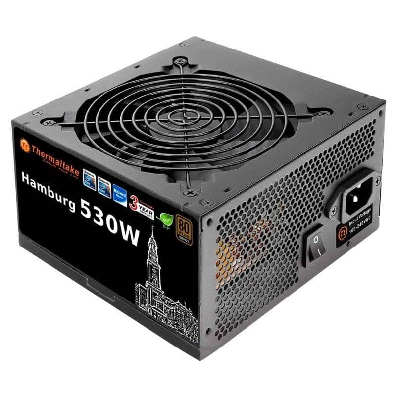 Thermaltake Hamburg Black 530W Non-Modular 80+ Certified main image
