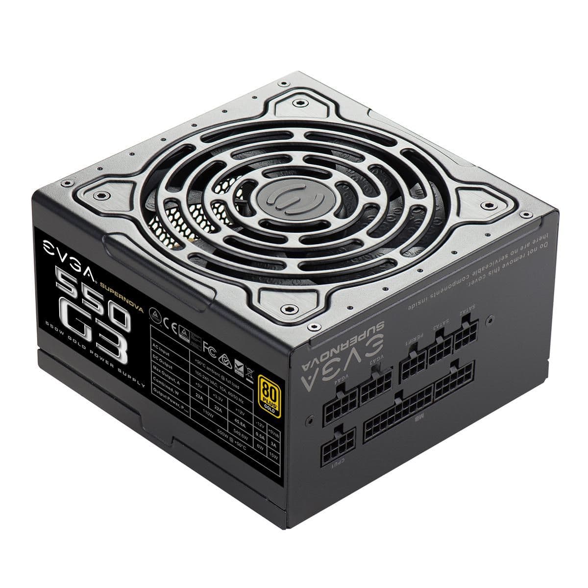 EVGA SuperNOVA 550 G3 550W 80+ Gold Certified Fully Modular image