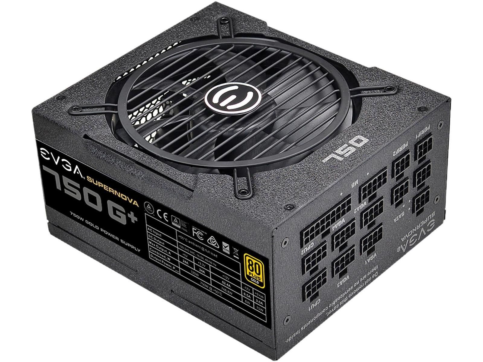 EVGA SuperNOVA 750 G+ 750W 80+ Gold Fully Modular image