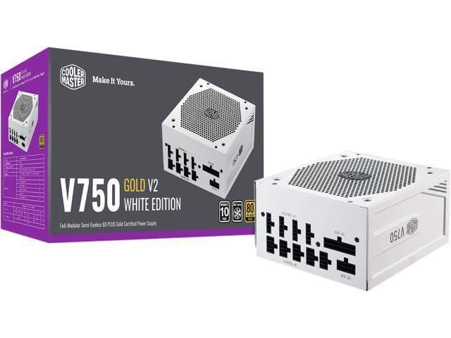Cooler Master V750 V2 White 750W Fully Modular 80+ Gold image