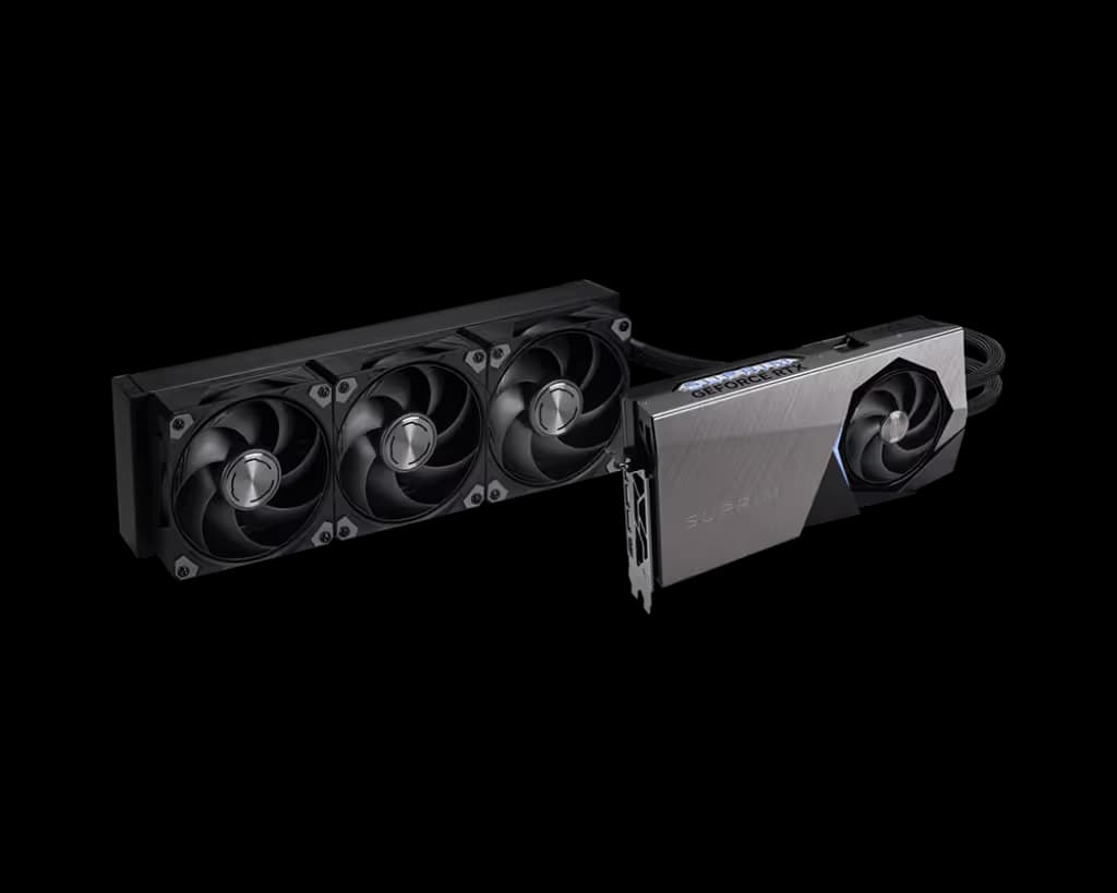 MSI GeForce RTX 5090 32G SUPRIM LIQUID SOC GDDR7 image