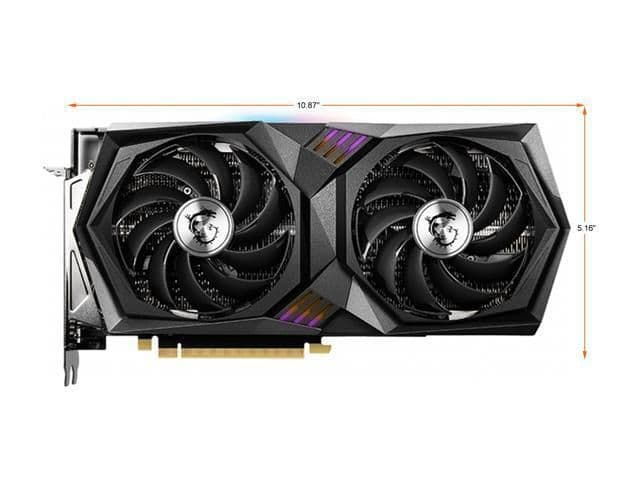 MSI GAMING GeForce RTX 3060 12GB Black image
