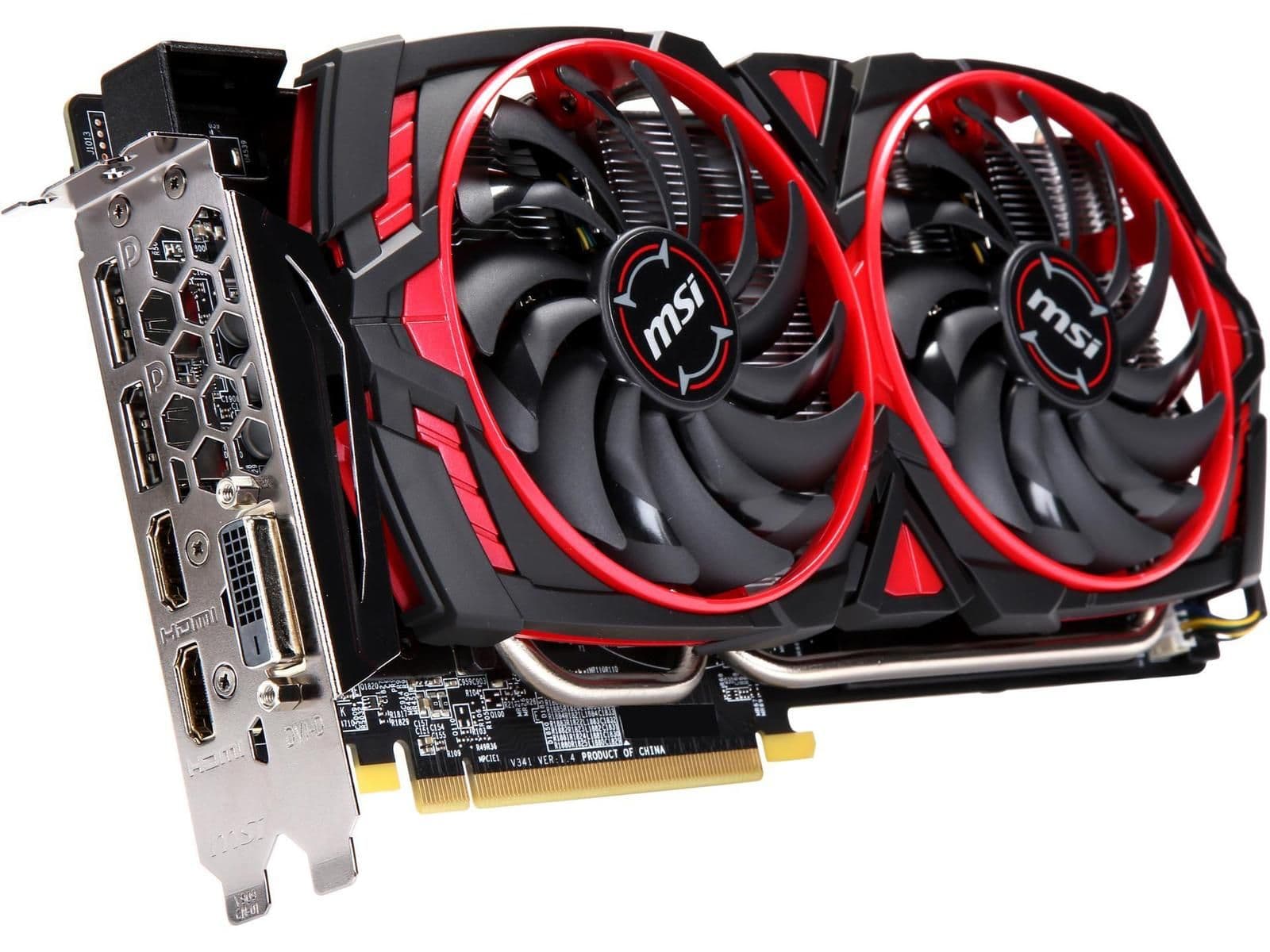MSI ARMOR Radeon RX 570 8GB GDDR5 Red / Black main image