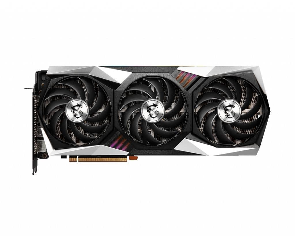 MSI GAMING TRIO Radeon RX 6750 XT 12GB GDDR6 Silver / Black image