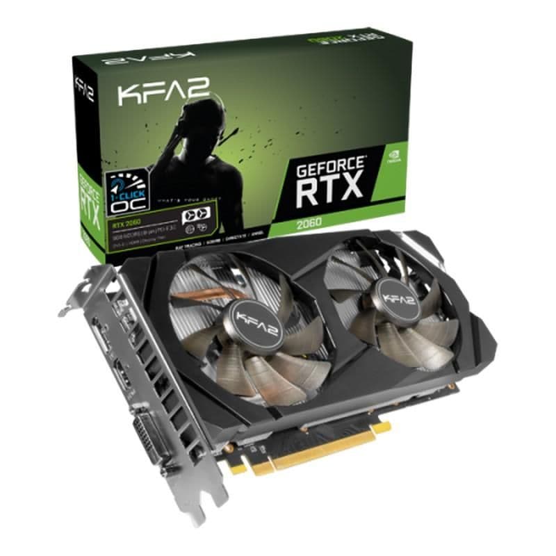 KFA2 GeForce RTX 2060 26NRL7HPX7OK 6GB GDDR6 Black image