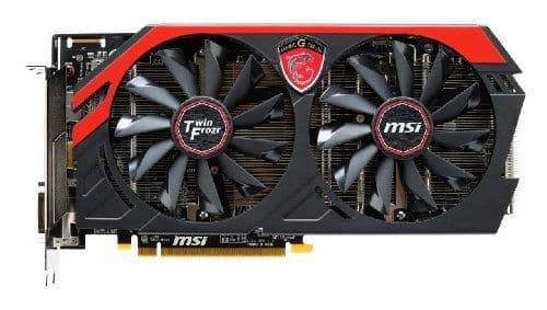 MSI TWIN FROZR Black / Red Radeon R9 270X 2GB GDDR5 Black / Red image