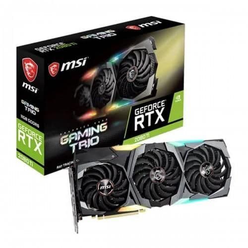 MSI GAMING TRIO GeForce RTX 2080 Ti 11GB GDDR6 Black / Silver main image