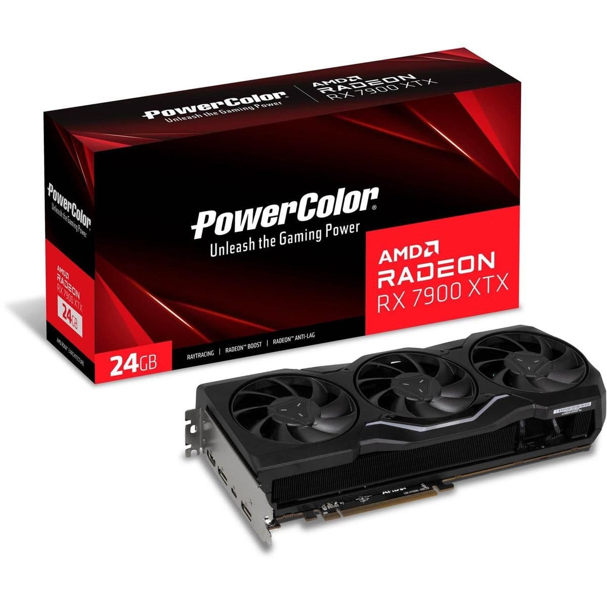 PowerColor Radeon RX 7900 XTX 24GB GDDR6 Black image