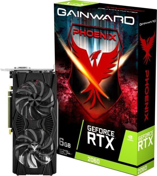 Gainward Phoenix GeForce RTX 2060 6GB GDDR6 Black main image