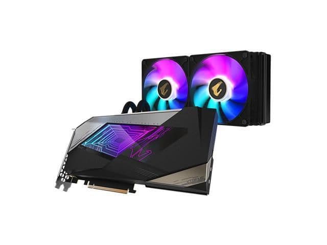 Gigabyte AORUS XTREME WATERFORCE GeForce RTX 4070 Ti 12GB GDDR6X Black main image