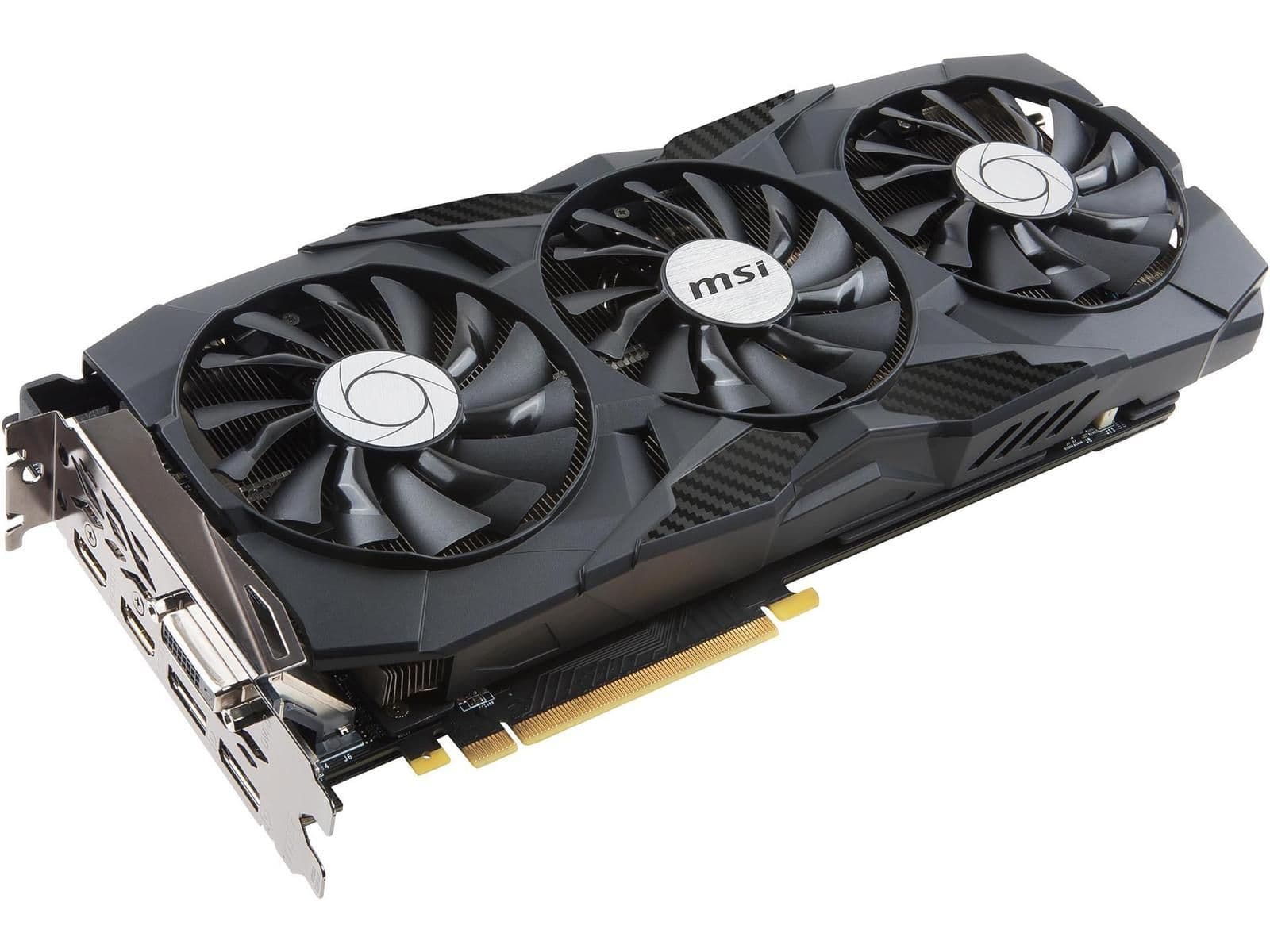 MSI DUKE GeForce GTX 1080 8GB GDDR5X Black image
