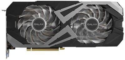 GALAX EX (1-Click OC) GeForce RTX 3060 Ti 8GB GDDR6 Black / Gray image
