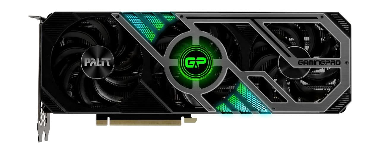 Palit GamingPro GeForce RTX 3090 24GB GDDR6X Black / Silver main image