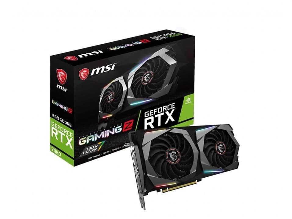 MSI GAMING Z GeForce RTX 2060 6GB GDDR6 Black / Gray main image