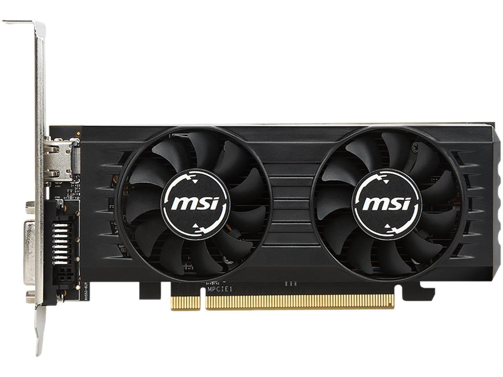 MSI LP OC Radeon RX 550 - 512 4GB GDDR5 Black main image