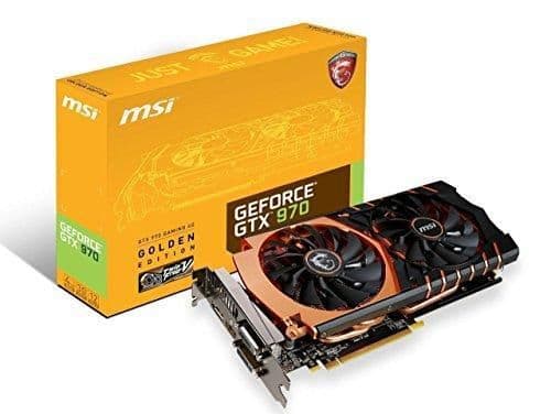 MSI GeForce GTX 970 GAMING GE 4GB GDDR5 Black / Gold main image