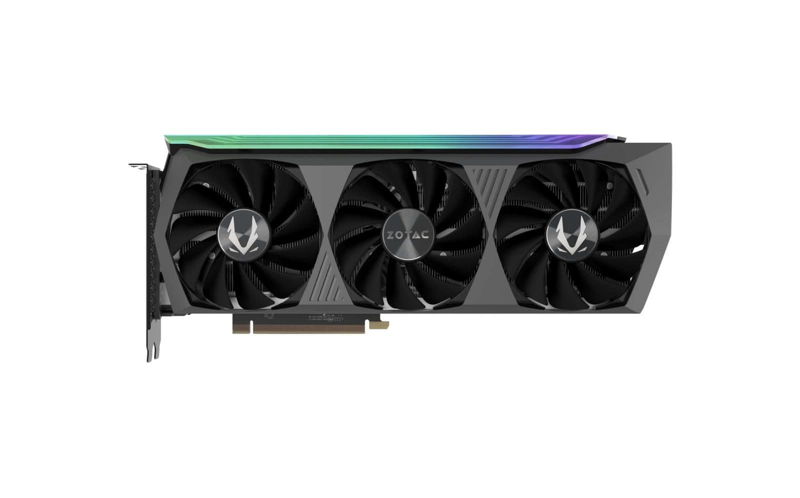 Zotac GAMING AMP Holo GeForce RTX 3080 LHR 10GB GDDR6X Gray main image