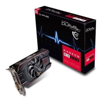 Sapphire PULSE Radeon RX 560 - 1024 4GB GDDR5 Black / Red main image