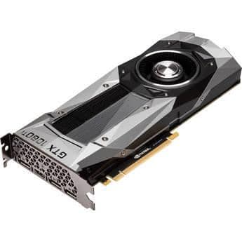 MSI Founders Edition GeForce GTX 1080 Ti 11GB GDDR5X Black / Silver image