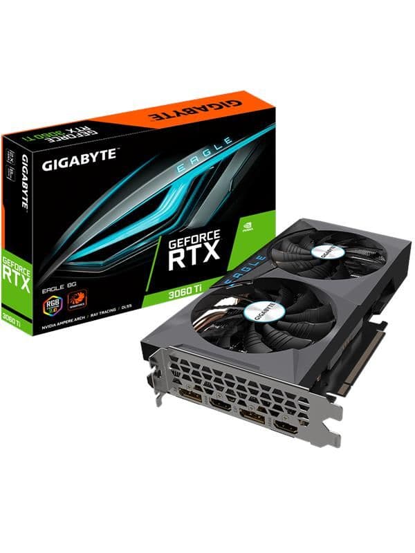 Gigabyte EAGLE GeForce RTX 3060 Ti 8GB GDDR6 Black main image