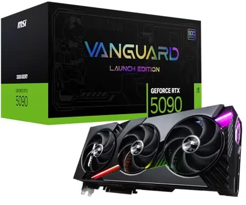 MSI GeForce RTX 5090 32G VANGUARD SOC LAUNCH EDITION GDDR7 image