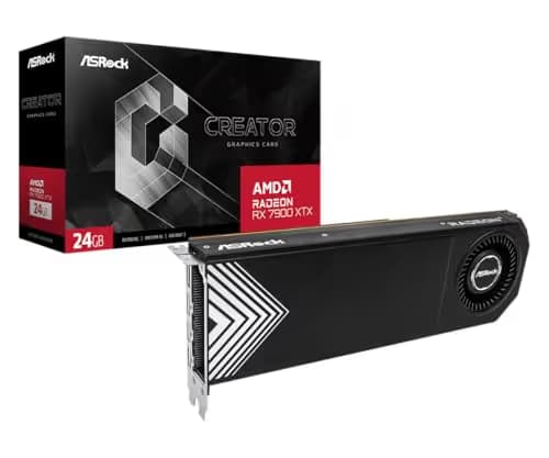 ASRock Creator Radeon RX 7900 XTX 24GB GDDR6 Black / Silver image